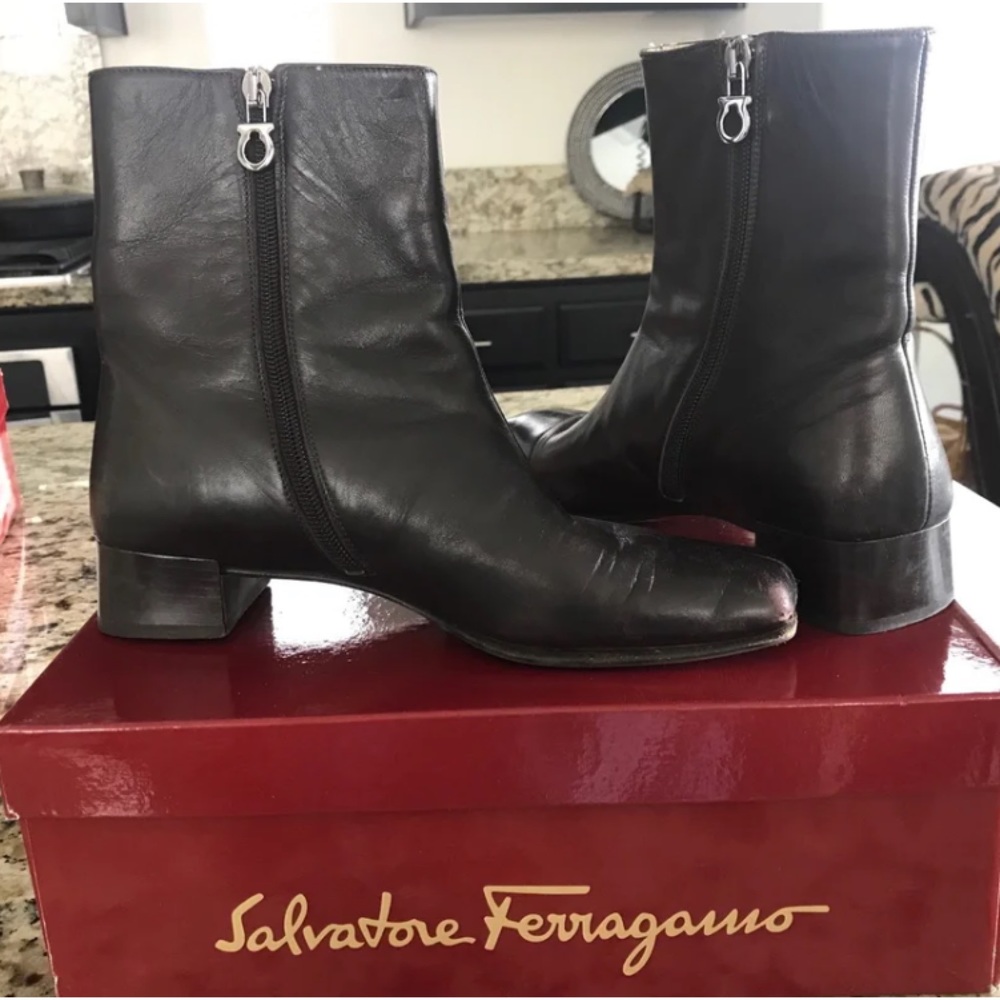 Salvatore Ferragamo expresso Nappa boots